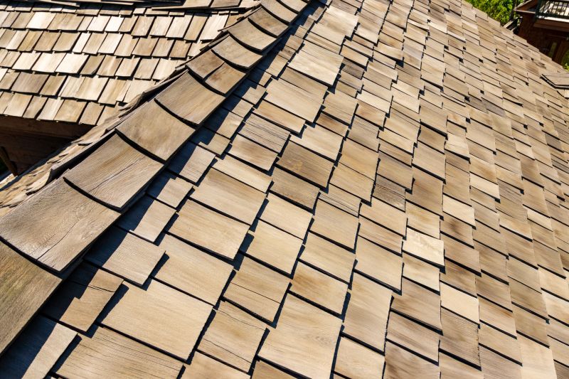 Cedar Shake Roof Close-up