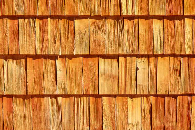 Cedar Roof Close-up